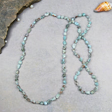 Load image into Gallery viewer, Ocean Drift Larimar Necklace