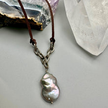 Load image into Gallery viewer, Rustic Baroque Pearl Necklace