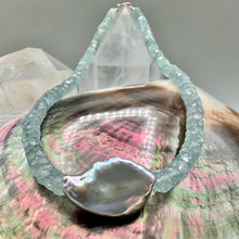 Load image into Gallery viewer, Aquamarine Pearl Necklace
