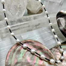 Load image into Gallery viewer, Pearl and Spinel Necklace
