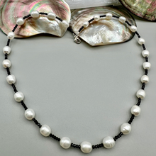 Load image into Gallery viewer, Pearl and Spinel Necklace
