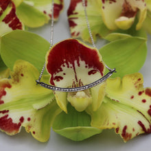 Load image into Gallery viewer, Diamond Bar Necklace
