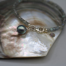 Load image into Gallery viewer, Labradorite Faceted Bead Bracelet
